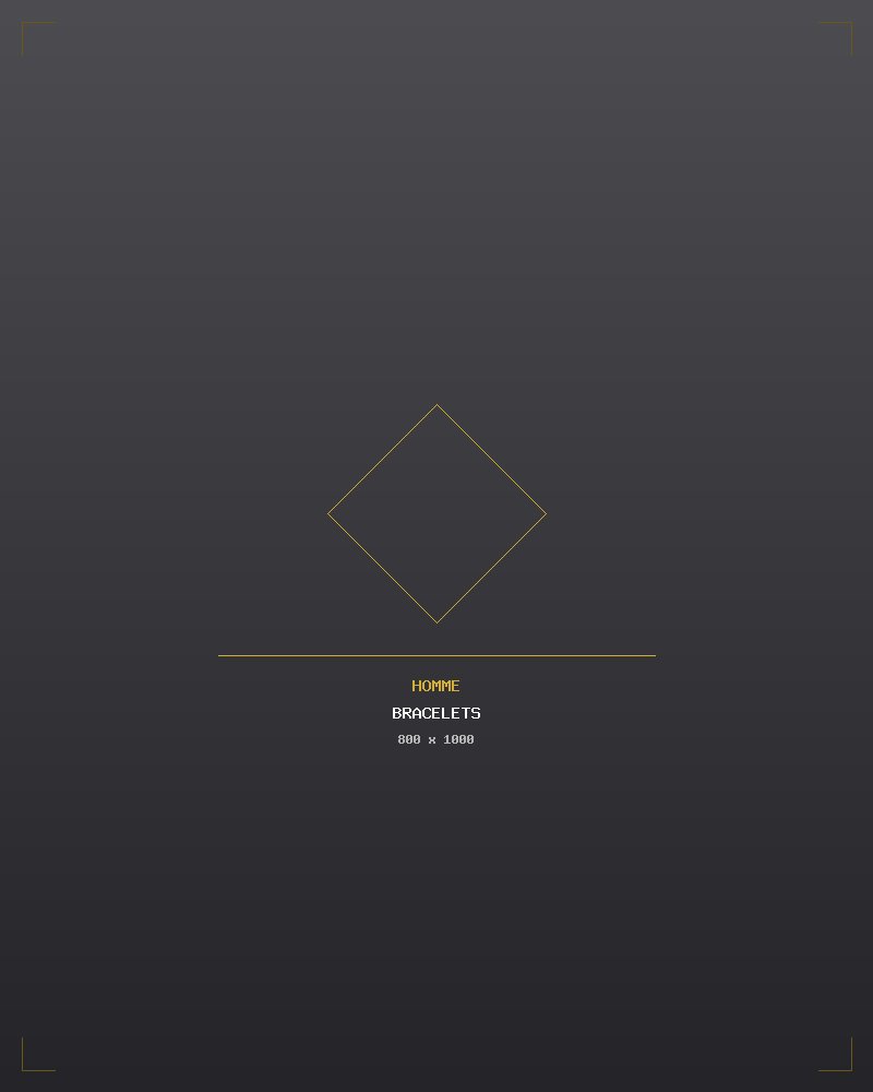 Collection Bracelets Homme - Bijoux de luxe