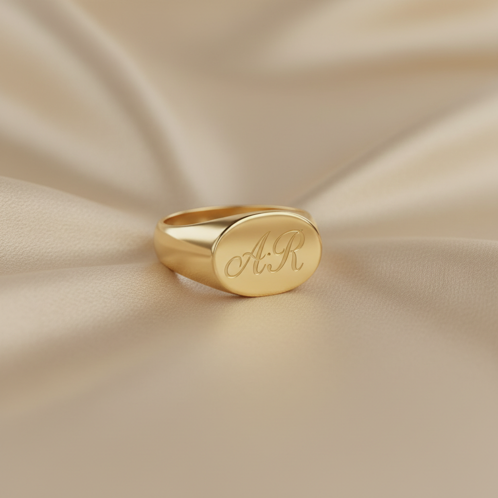 Chevalière personnalisée